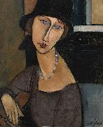 Amedeo Modigliani Jeanne Hebuterne Spain oil painting artist